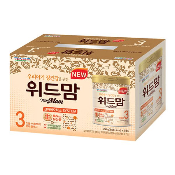 [파스퇴르] 프리미엄 위드맘 3단계 750g*2 - 이마트몰, 당신과 가장 가까운 이마트