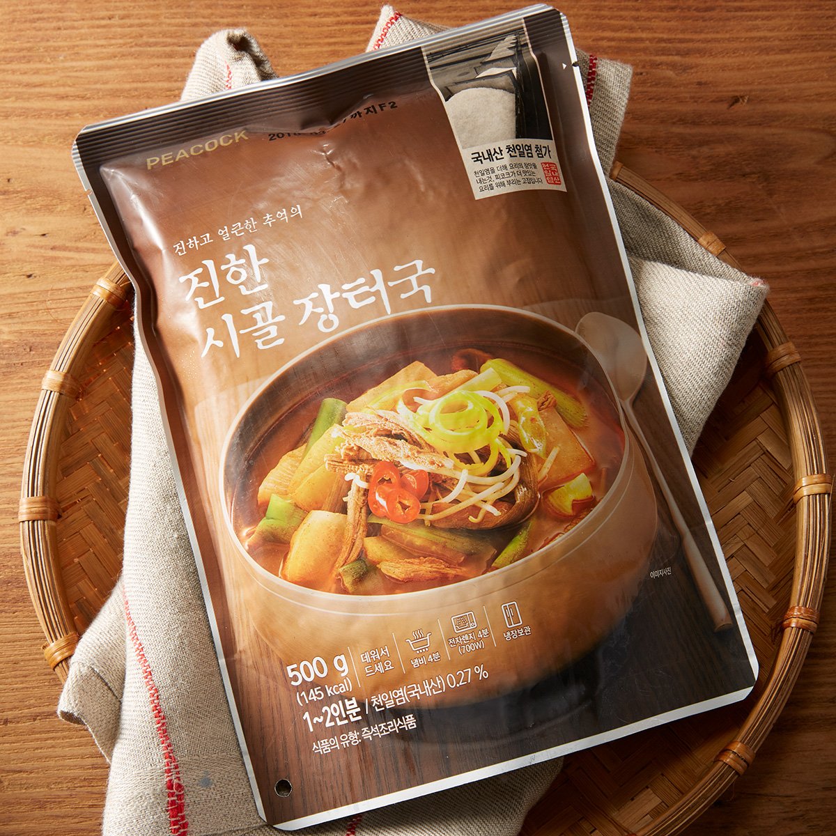 [피코크] 진한 시골 장터국 500g