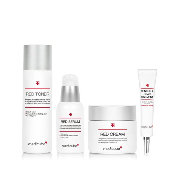 Medicube Shinsegae Hanam branch red line base set 