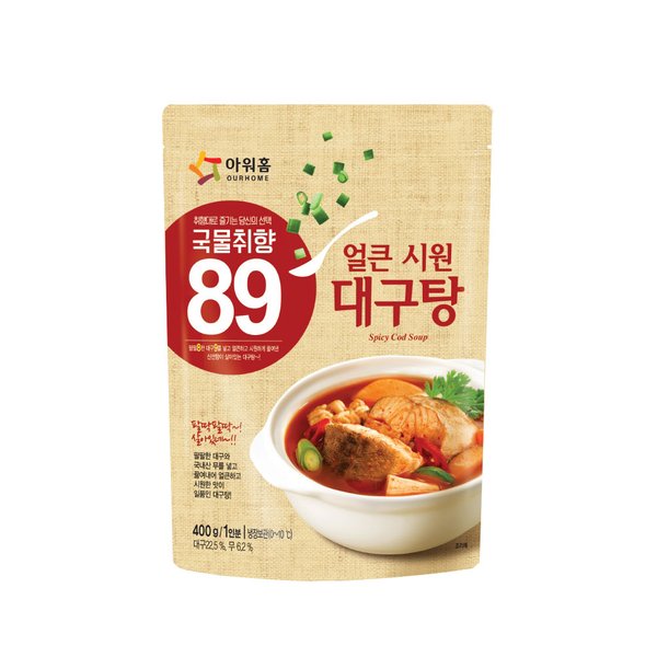 [아워홈]얼큰하고시원한 대구탕400g - 이마트몰, 당신과 가장 가까운 이마트 [아워홈]얼큰하고시원한 대구탕400g