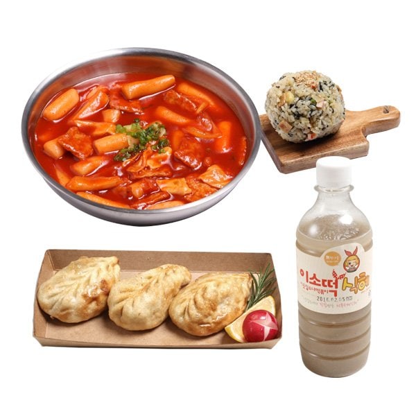 이소떡 떡볶이(소스선택)+통통만두+쇠고기주먹밥+이소식혜 - 이마트몰, 당신과 가장 가까운 이마트 이소떡 떡볶이(소스선택)+통통만두... 