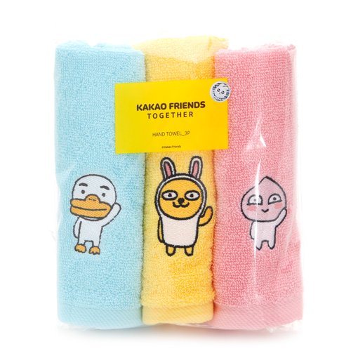 카카오프렌즈)핸드타월/세면타올/바스타올/발매트/러그