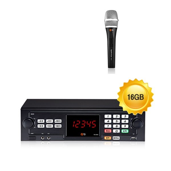 TKR-355HK + 유선1 노래방 기기 / 태진 티제이 미디어 가정용 노래... TKR-355HK + 유선1 노래방 기기 / 태진 티제이 미디어 가정용 노래 반주기