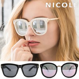 [니콜(NICOLE)] 선글라스 2016년도 신상모델 전상품 균일가 특가세일! (50종 택1) / 추가 구성품 제공! (하드케이스+클리너+보증서+상자+쇼핑백)