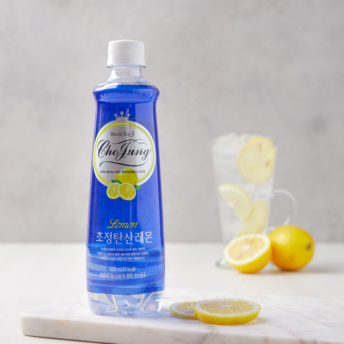 초정탄산수 레몬 500ml