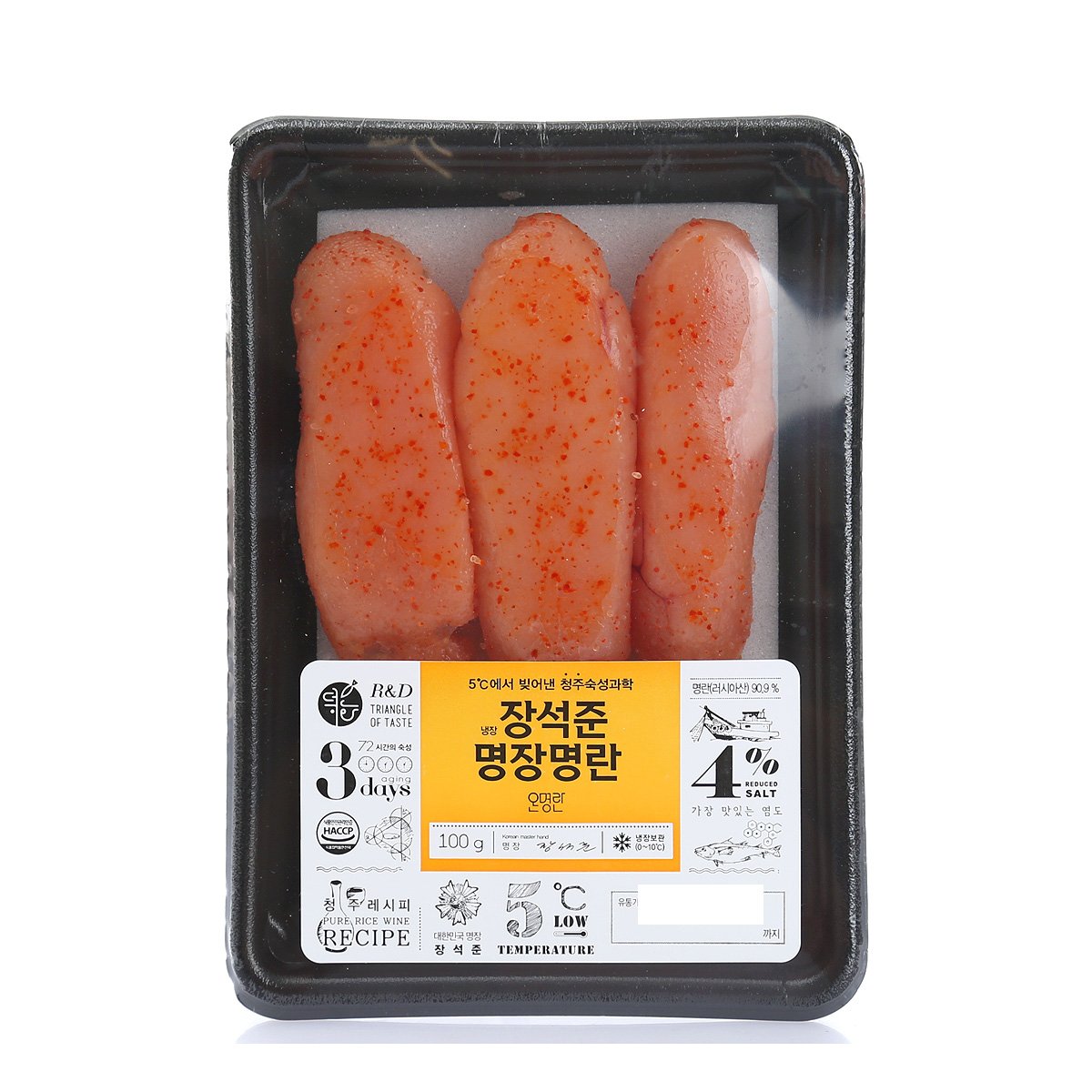 장석준 저염 명란 (온명란 100g)