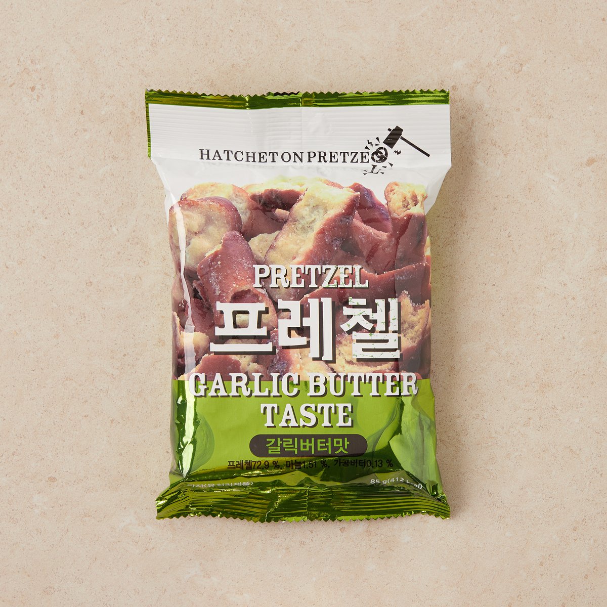 프레첼 갈릭버터맛 85g
