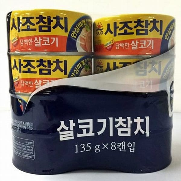 사조참치살코기135g*8