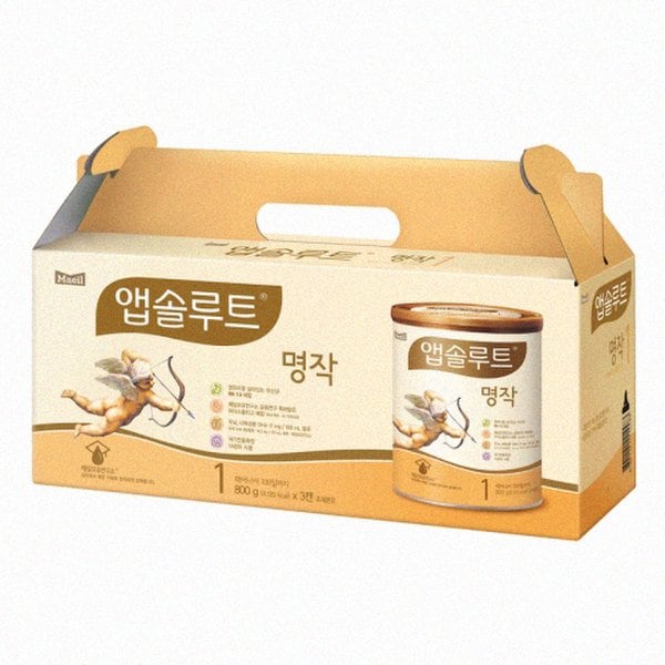 [매일] 앱솔루트 명작 1단계(800g*3) 2400g