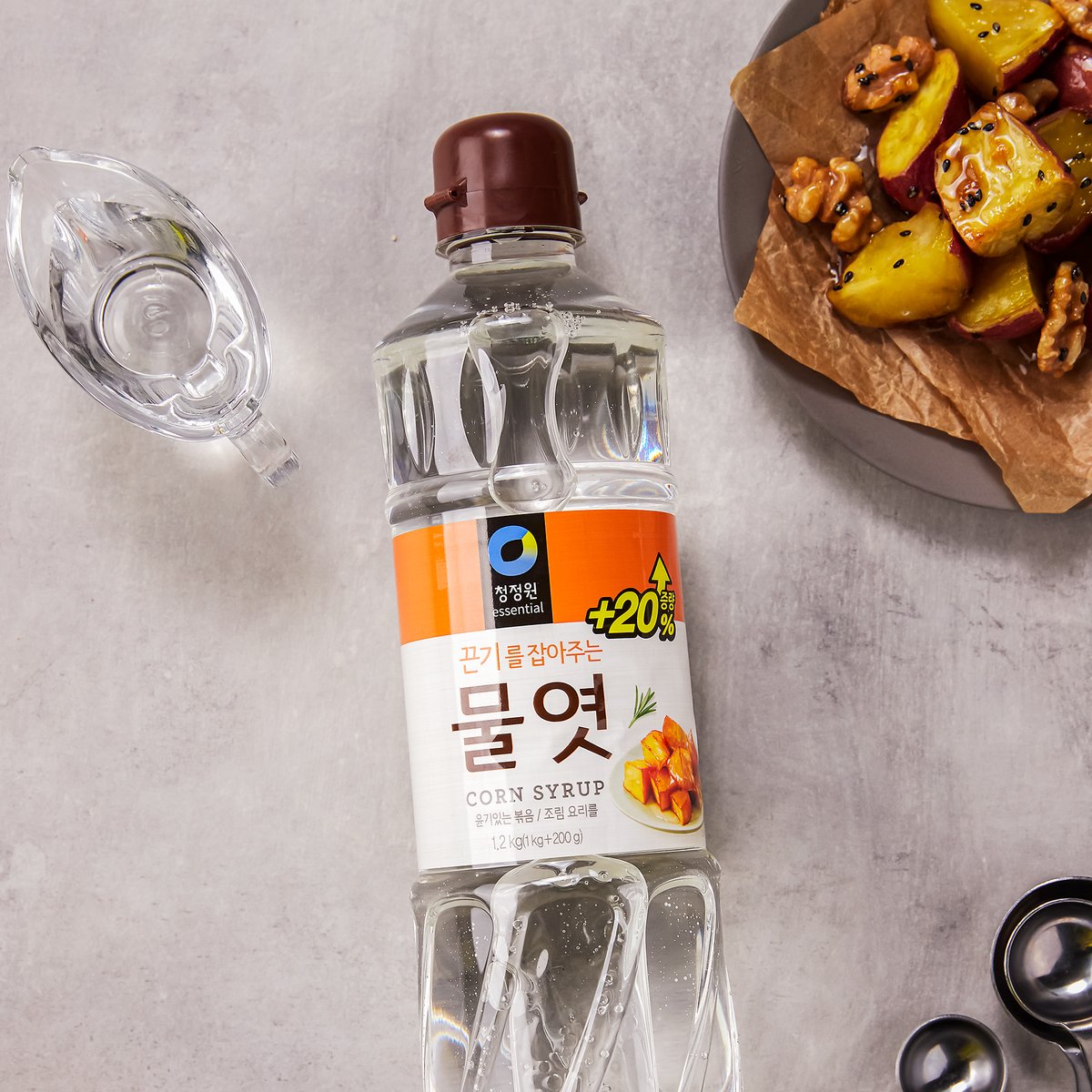 청정원 촉촉한 윤기 물엿 / 1.2kg(1Kg+200g)
