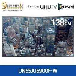 커브드 UHD TV [UN55JU6900F-W] (일반벽걸이형)