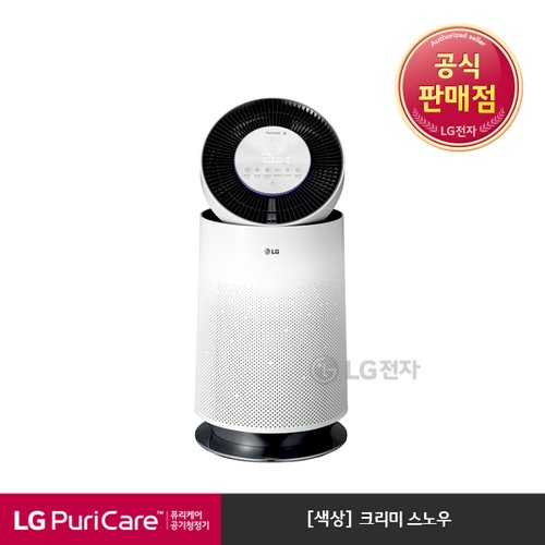 [공식판매점][LG전자] LG PuriCare 360˚ 공기청정기 AS190DWFA (61.2㎡)
