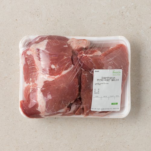 국내산 돈앞다리 수육용(100g)