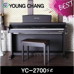 [백화점상품-온누리뮤직] 영창디지털피아노 YC2700SE,YC-2700SE/고급의자,헤드셋포함/정통해머액션건반