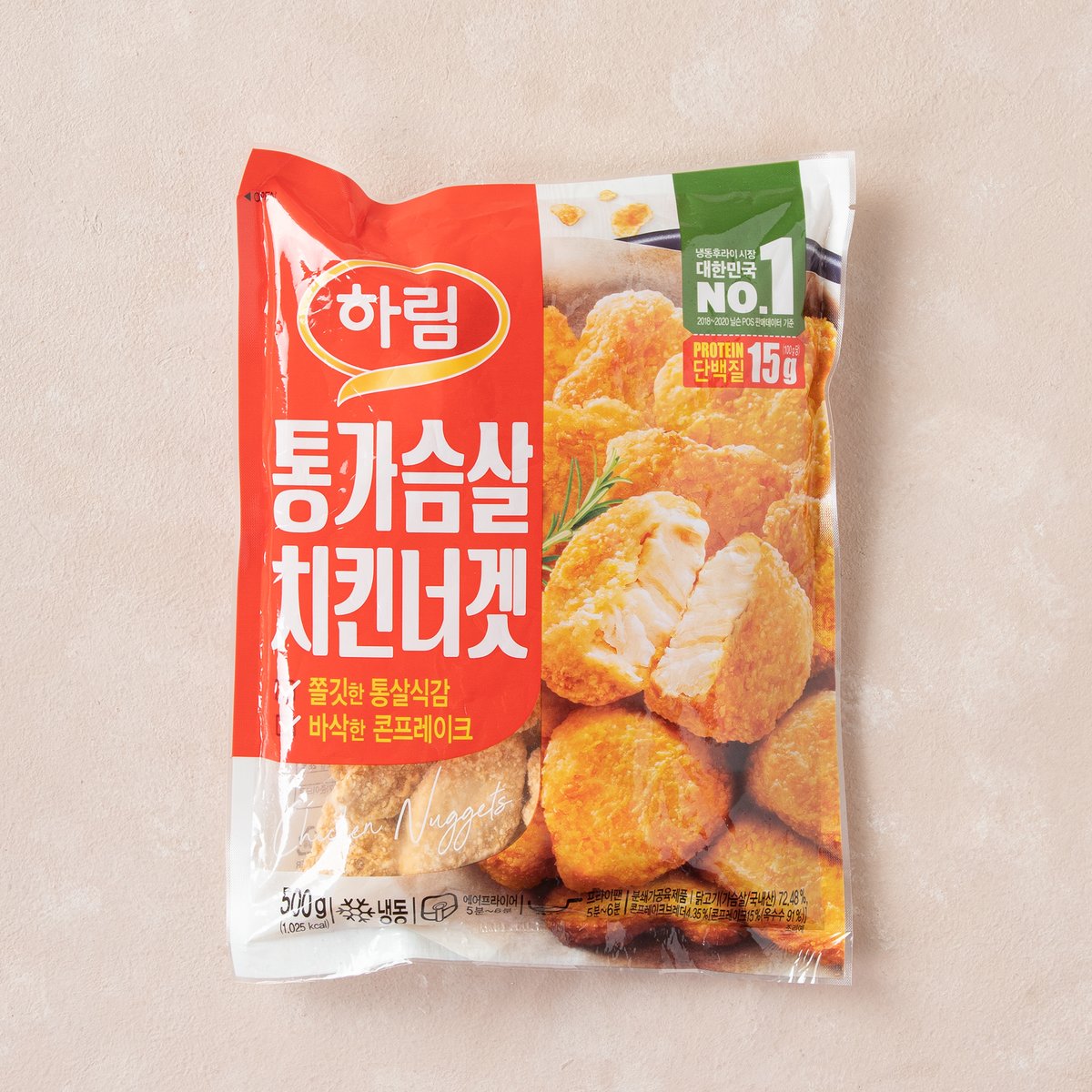 하림 통가슴살치킨너겟500g