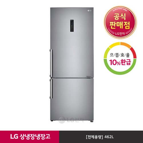 [공식판매점][LG전자] LG 상냉장냉장고 M459P (462L)