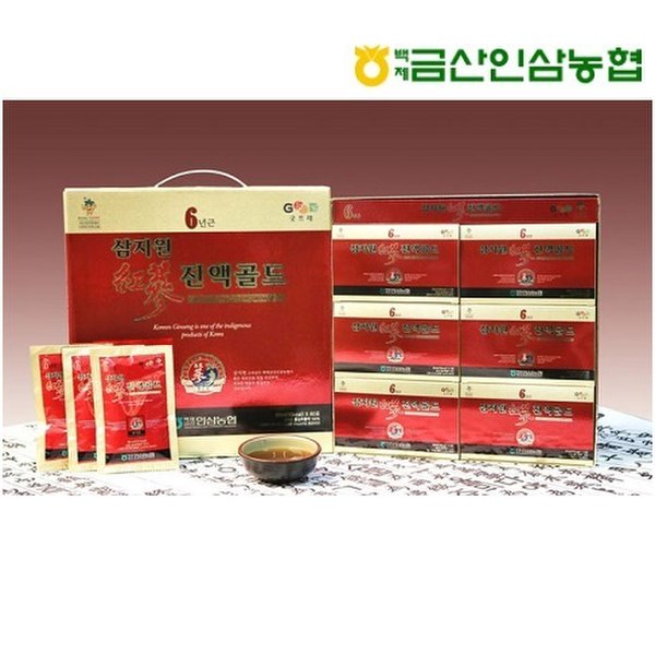 [백제금산인삼농협] 6년근 삼지원 진액골드 (70mlx30포) - 이마트몰... 2/7 순차배송][백제금산인삼농협] 6년근 삼지원 진액골드 (70mlx30포)