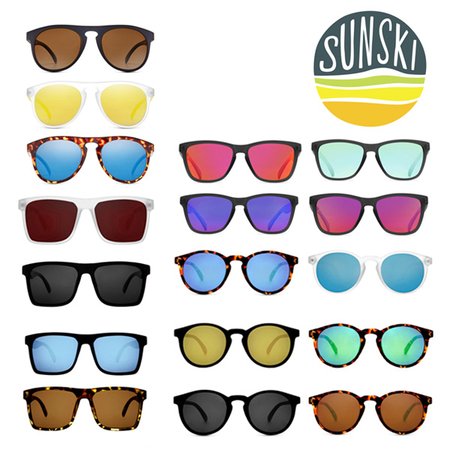 [선스키] Sunski 여성/남성 편광 미러 스포츠 선글라스 6종1택(오리지널/헤드랜즈/마드로나스/딥시즈/타라바스/폭스테일)