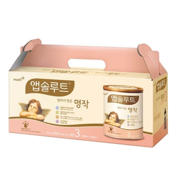 [매일] 앱솔루트 엄마가 만든 명작 3단계(800g*3) 2400g