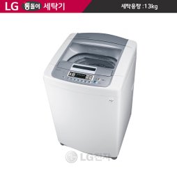 통돌이 6모션 세탁기 화이트 T13WJ (세탁 13kg)