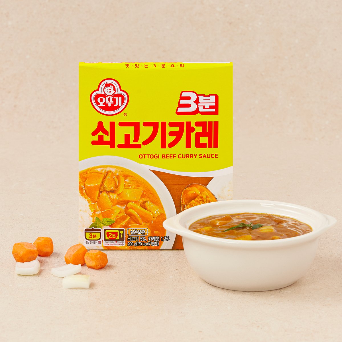 [오뚜기] 3분 쇠고기 카레 200g