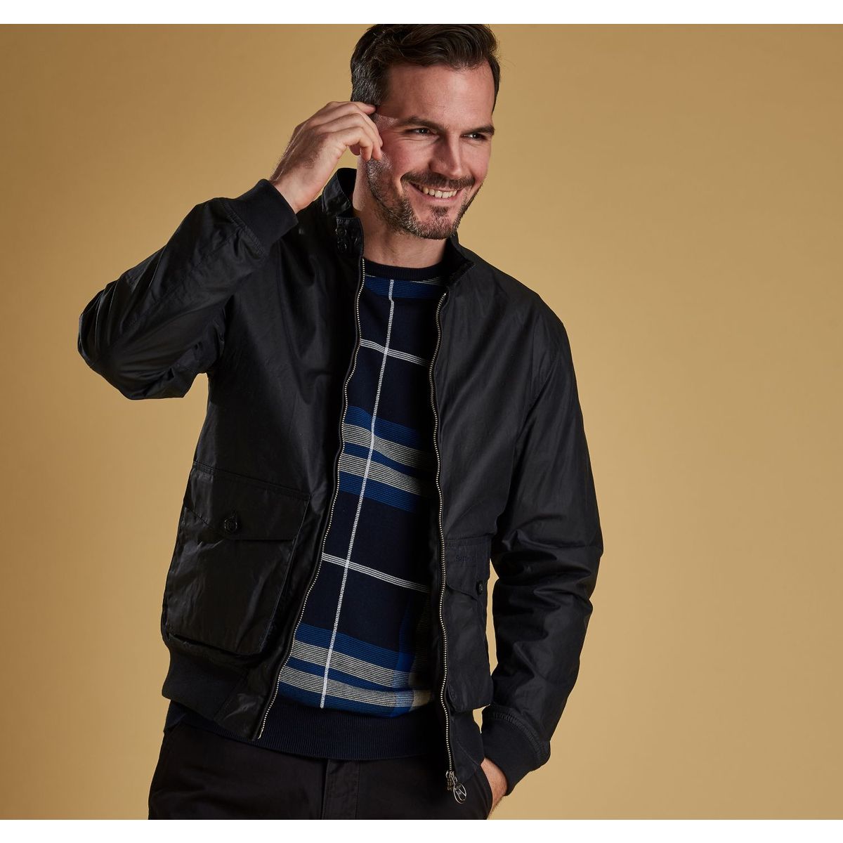 barbour erne wax jacket