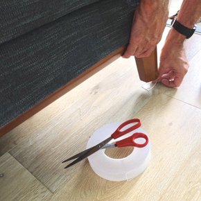 못없이 부착 문어빨판 픽스온 양면테이프 1롤