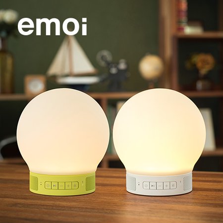 [emoi] 이모이 Smart Lamp Speaker Mini 블루투스 램프 스피커/무드등/수유등/조명/취침등