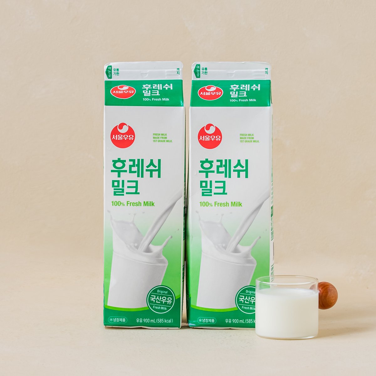 [서울우유] 후레쉬 밀크 기획(900ml*2) 1800ml