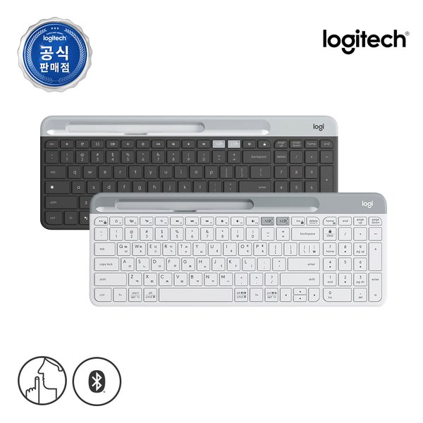 로지텍코리아 K580 슬림 블루투스 멀티 키보드 신세계몰