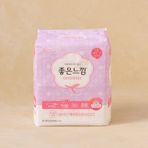 좋은느낌 매직쿠션 슬날중 생리대 36