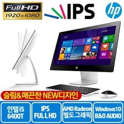 23-q150kr 6세대 스카이레이크i5-6400T,8G,1TB,라데온 R7-A360(2GB),슬림DVD Multi,무선랜,윈도우10,HP정품무선키보드+무선마우스포함