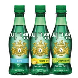 씨그램 350ML X24PET (레몬,플레인,라임)