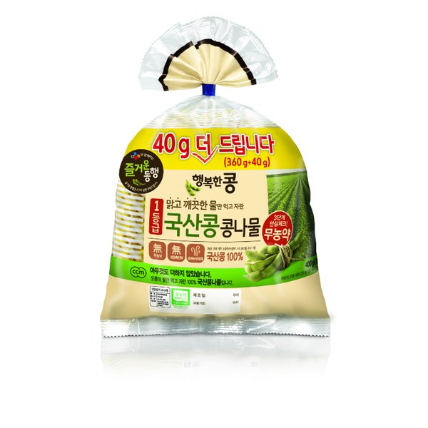 [CJ] 행복한콩 콩나물 400g(360g+40g)