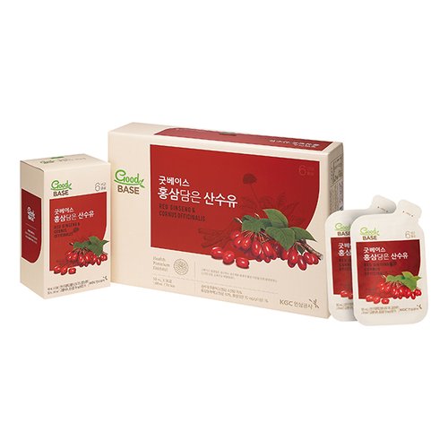 [정관장] 쇼핑백증정/ 굿베이스 홍삼담은 산수유 50ml*30포