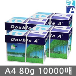 [직배송]더블에이 A4용지(복사용지) 80g 10000매(4박스)