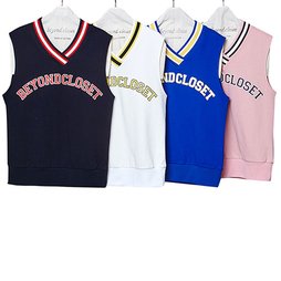 [비욘드클로젯] PREPPY LOGO VEST(2016 VER)