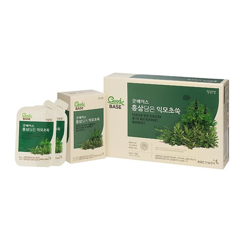 [정관장] 쇼핑백증정/ 굿베이스 홍삼담은 익모초쑥 50ml*30포