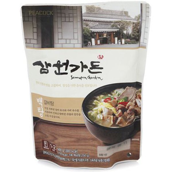 이마트 피코크 삼원가든 백탕500g (6900원) - 이마트몰, 당신과 가장 가까운 이마트 이마트 피코크 삼원가든 백탕500g (6900원)
