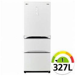 LG 디오스 스탠드형 김치냉장고 / 327ℓ / K335W11