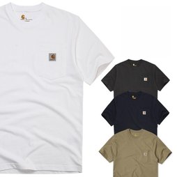 [CARHARTT] 칼하트 K87 워크웨어 포켓 반팔티 3종