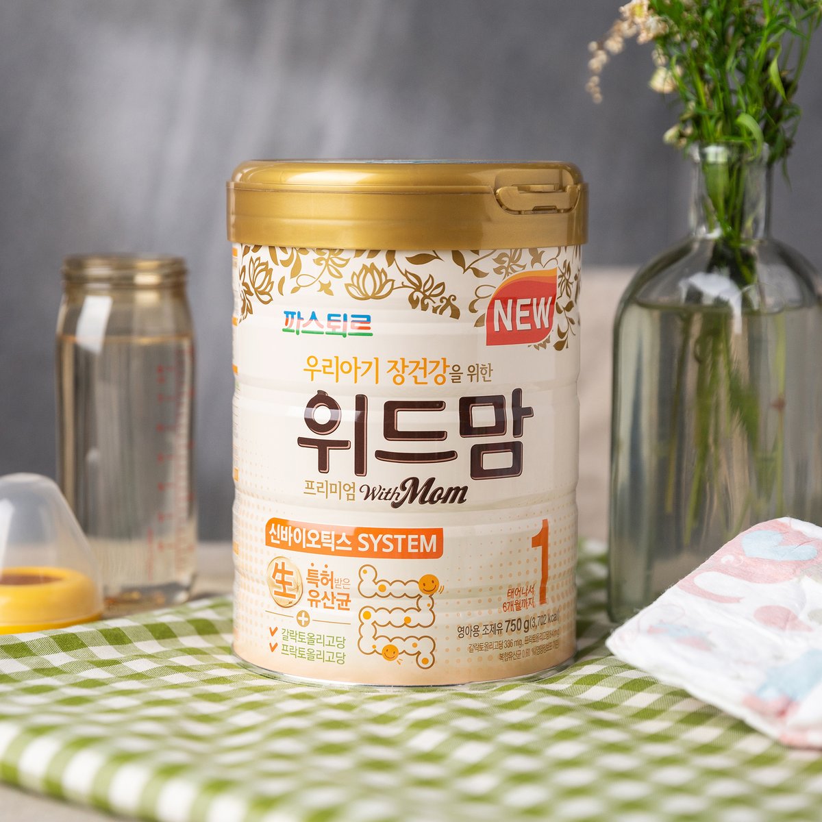 [파스퇴르] 프리미엄 위드맘 1단계 750g