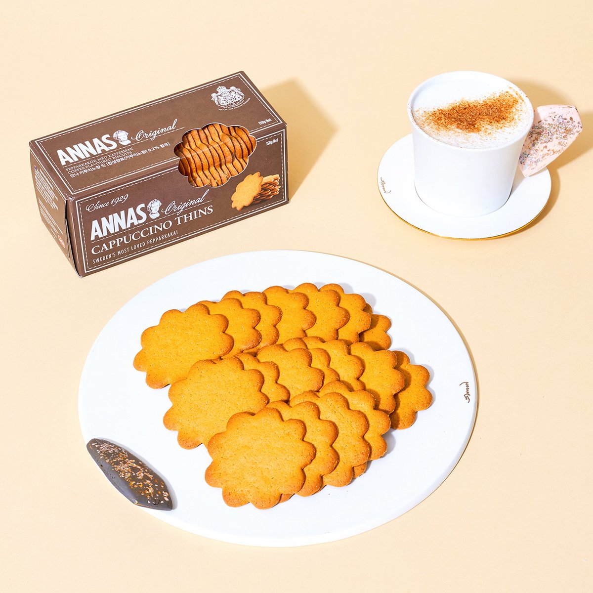 안나 카푸치노커피향 비스킷 150g