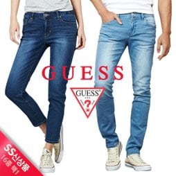 [양말증정][16SS신상][게스코리아] GUESS 슬림핏 남/여 청바지 데님 16종 택1