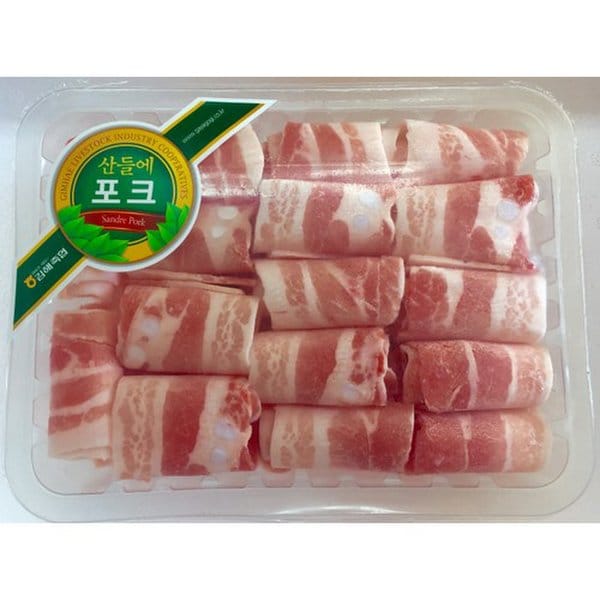 ● 김해돼지 산들에 한돈 대패삼겹살(400g)