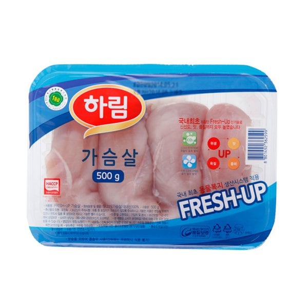 하림 냉장 닭가슴살 500g