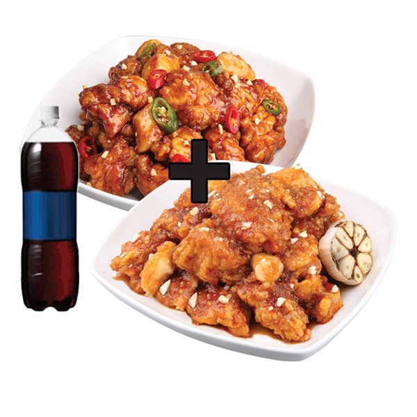 ICG치킨앤버거 더블강정세트 + 콜라1.25L - 이마트몰, 당신과 가장 가까운 이마트