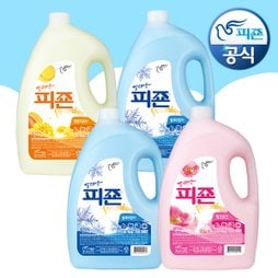 [무료배송][피죤][핑크로즈300mlx2개증정] 피죤 섬유유연제 4210ml 4개(향선택)/공식판매점