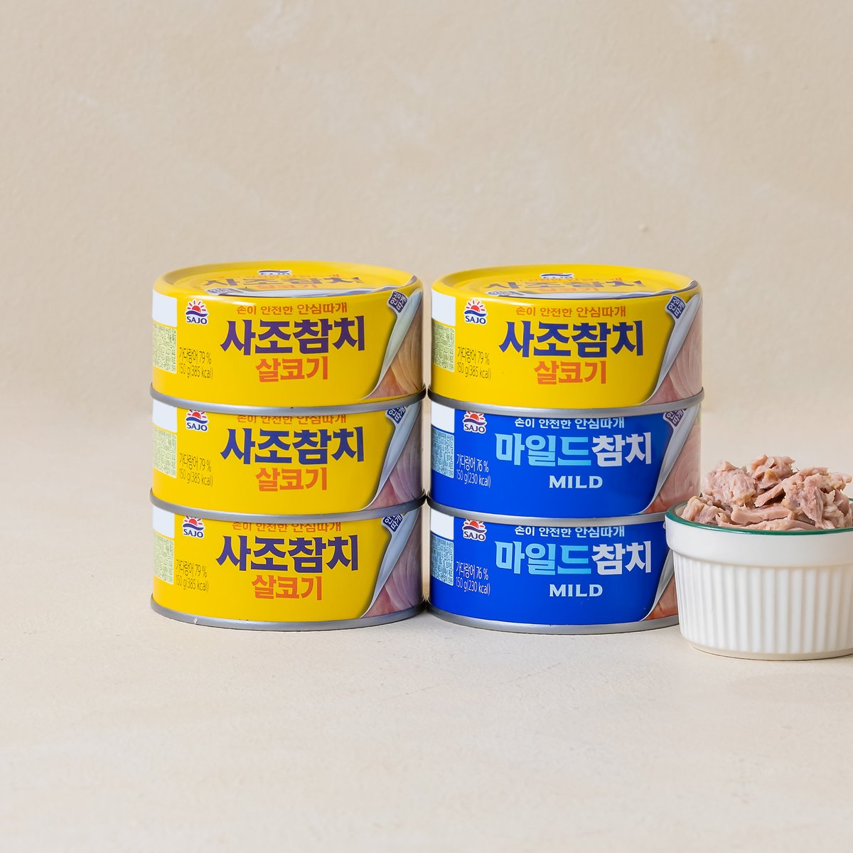 [SAJO] 사조참치(살코기+마일드) 900g