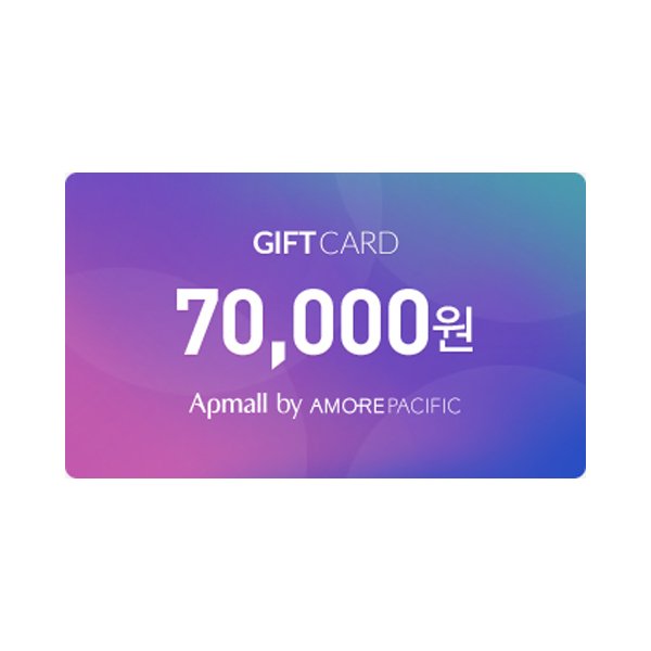 [아모레퍼시픽몰] 기프트카드 70000원권 - 이마트몰, 당신과 가장 가까운 이마트